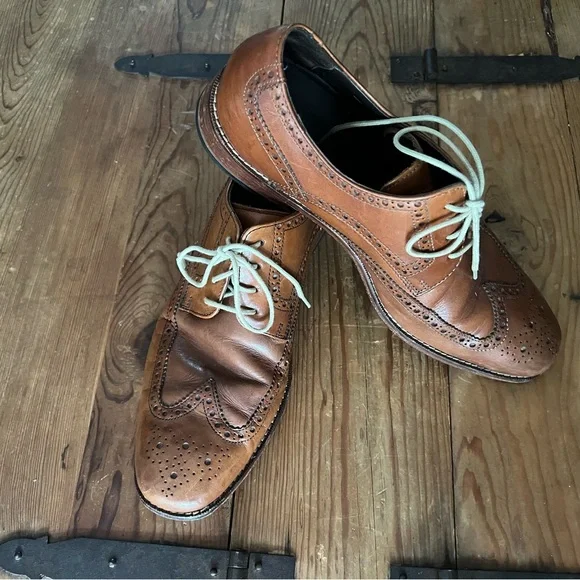 Cole Haan | Shoes | Cole Haan Brown Mens Dress Shoes Size 9  display picture 3